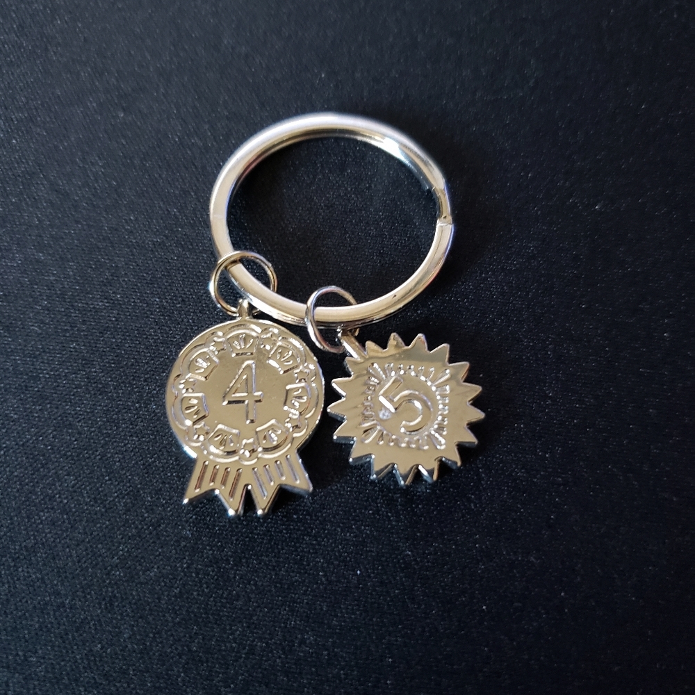 WW 4 & 5 charms (weight watchers)